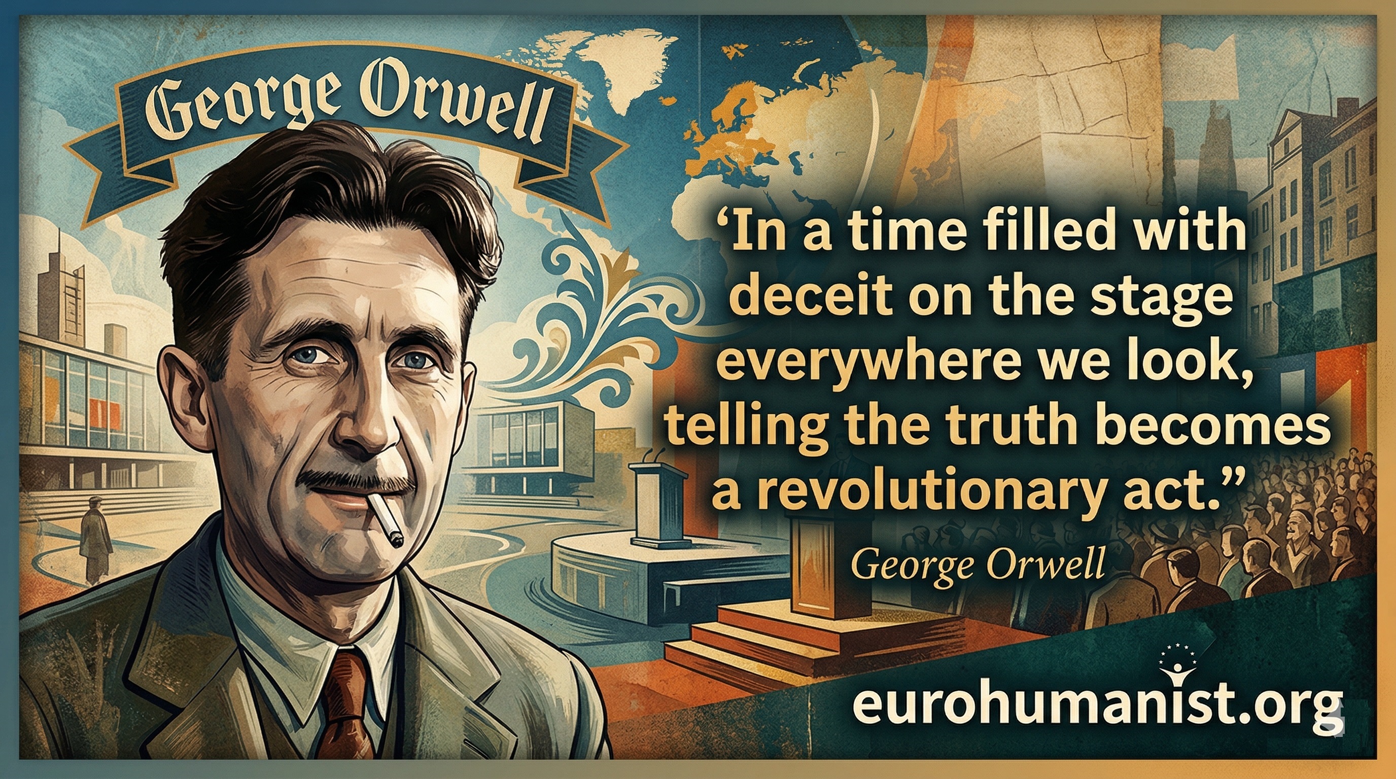 George Orwell quote jpg